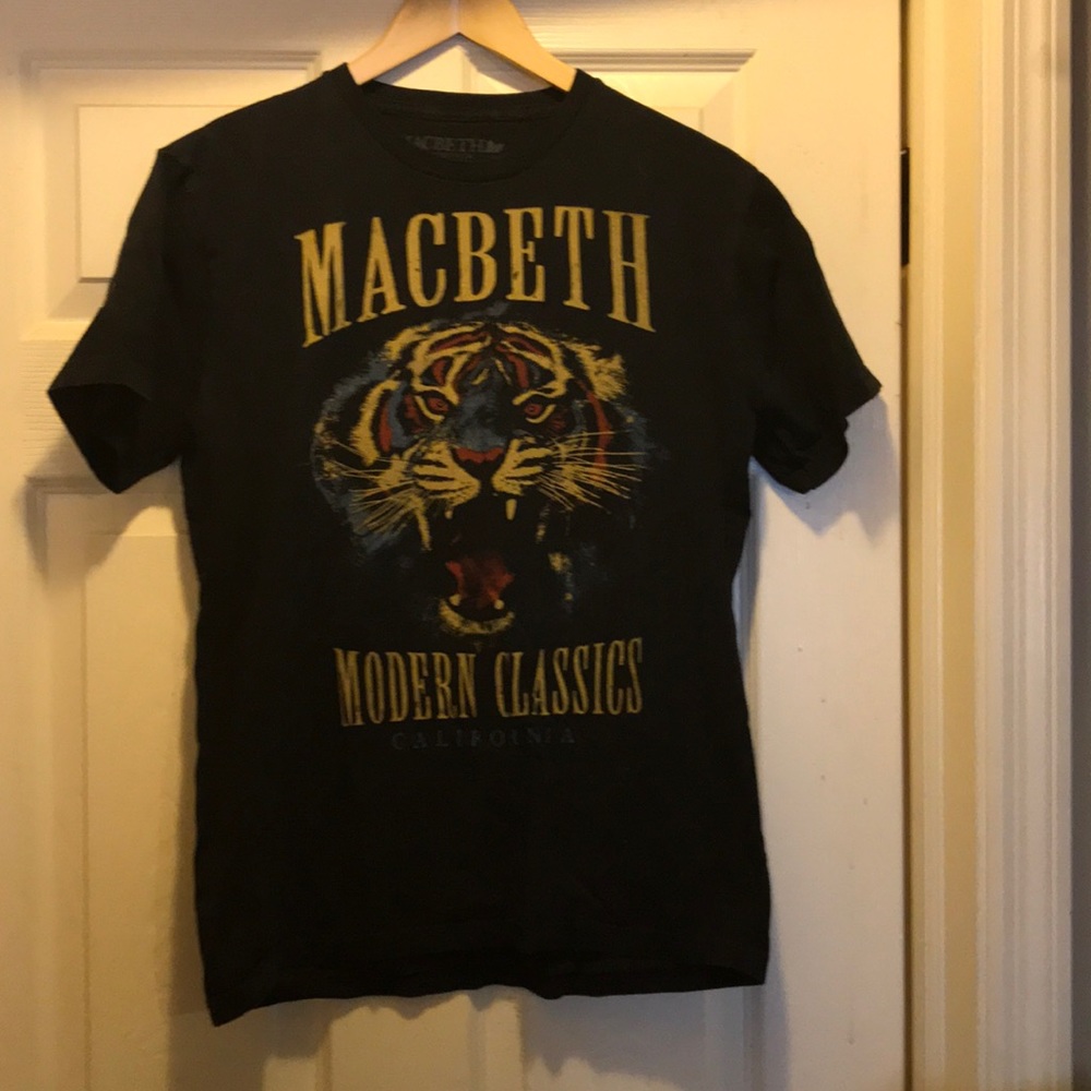Macbeth shoe company T-shirt